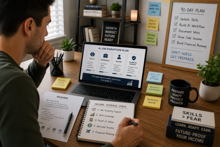 AI Job Disruption Money Plan