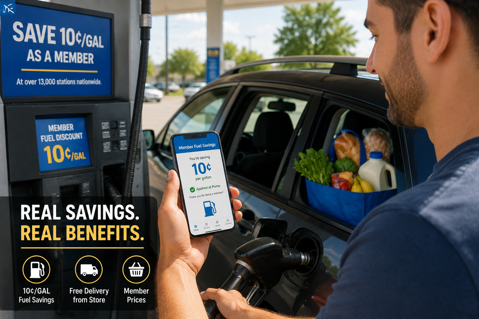 walmart+ fuel discount math