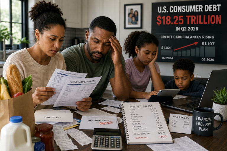US Consumer Debt 2026: 10 Warning Signs Credit Cards Are Taking Over Your Budget