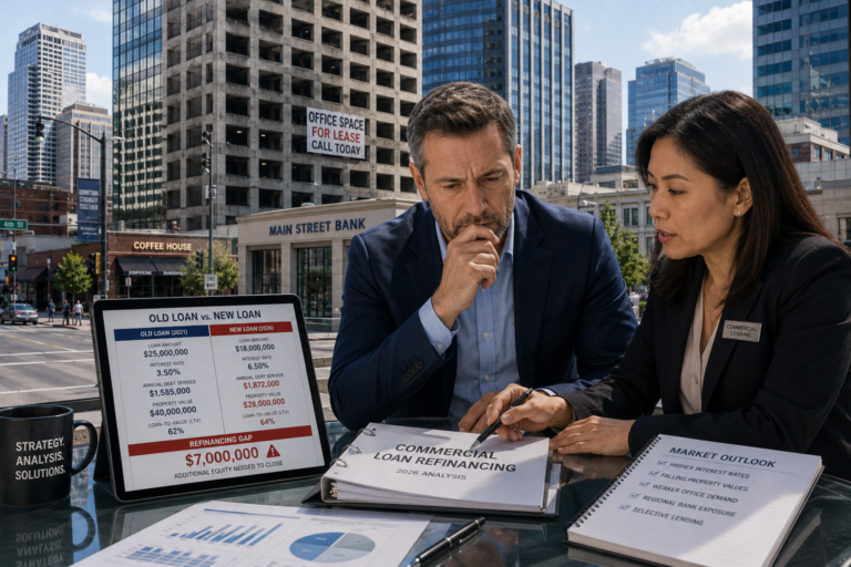 Commercial Real Estate Refinancing 2026: 10 Warning Signs the Property Debt Problem Is Spreading