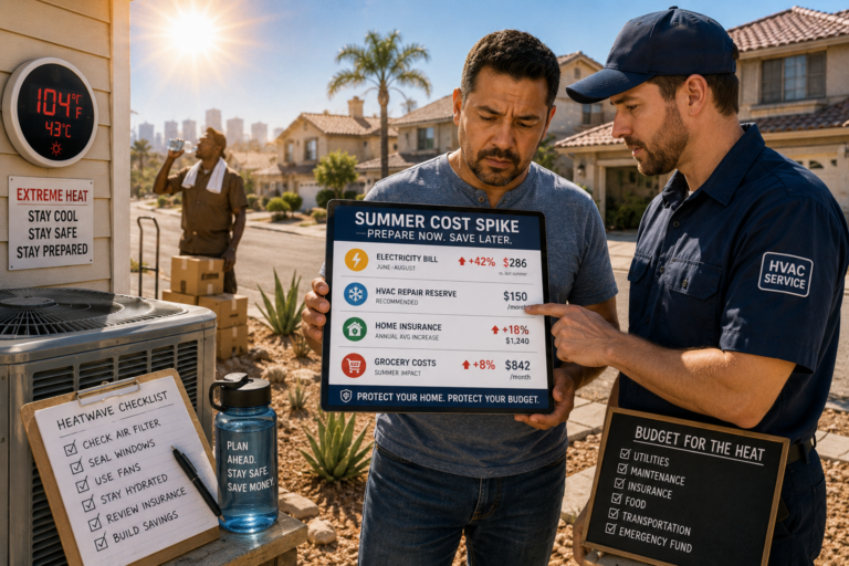 Extreme Heat Cost of Living: 10 Ways Hotter Summers Can Drain Your Household Budget